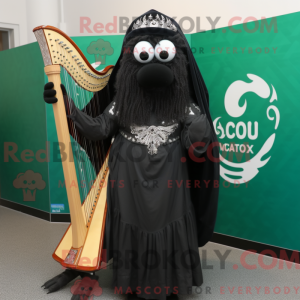 Maskotka Black Celtic Harp...