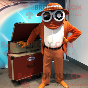 Rust Gyro Maskot Drakt...