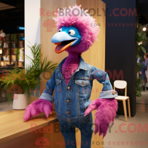 Disfraz de mascota Magenta...