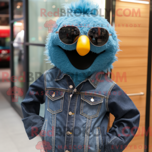 Costume mascotte de paon...