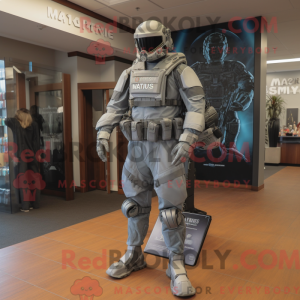 Costume mascotte de Marine...