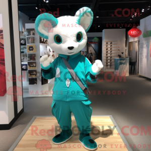 Disfraz de mascota Teal...