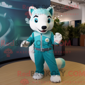 Disfraz de mascota Teal...