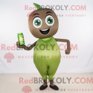 Olive Soda Can maskot...