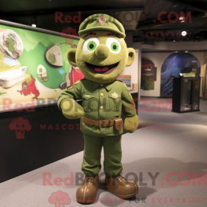 Groene baret...