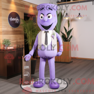 Lavendel Aglet maskot...
