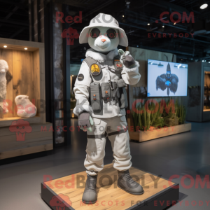 Silver Sniper mascot...