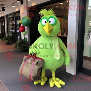 Limão verde kylling máscara...