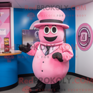 Pink Bagels mascottekostuum...