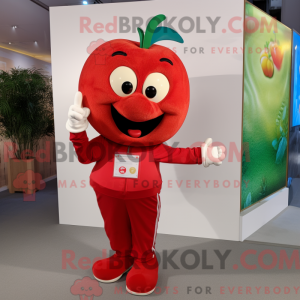 Red Apple-mascottekostuum...