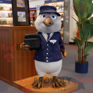 Marine Kiwi-mascottekostuum...