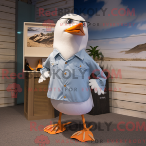 Peach Seagull...