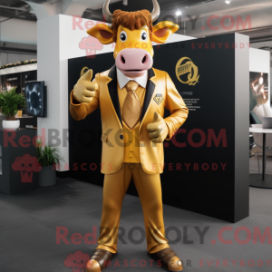 Disfraz de mascota Gold...