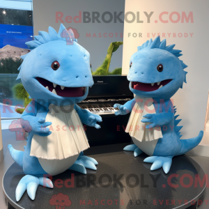 Himmelblå Axolotls...