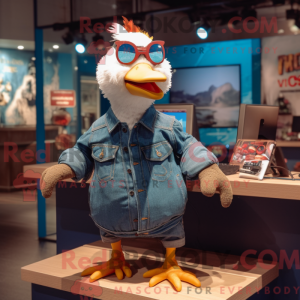 Disfraz de mascota del pato...