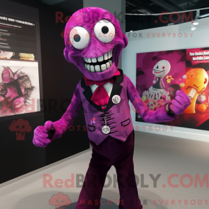 Disfraz de mascota Magenta...