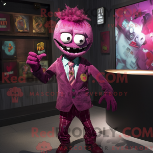 Figura de máscara Magenta...