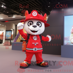 Disfraz de mascota de Red...