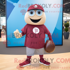 Personaggio mascotte Maroon...