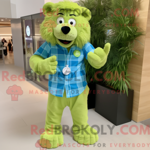 Costume de mascotte de Lion...