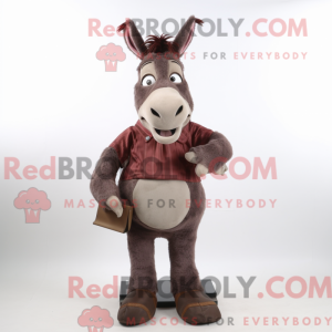 Disfraz de mascota burro...