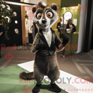 Máscara de Olive Lemur com...