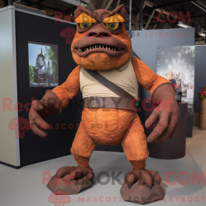 Disfraz de mascota Rust...
