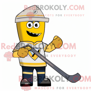 Gold Ice Hockey Stick...