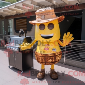 Postava maskota Gold Bbq...