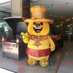 Postava maskota Gold Bbq...