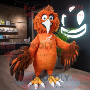 Rust Eagle-mascottekostuum...