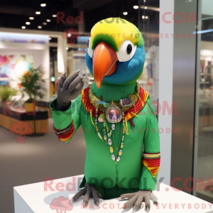 Disfraz de mascota loro...