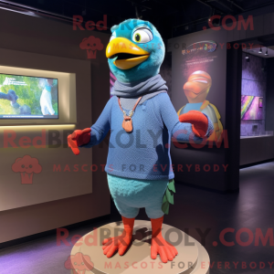 Disfraz de mascota loro...