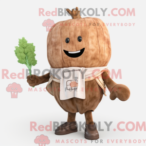Costume mascotte de navet...