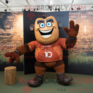 Rust Contortionist mascot...