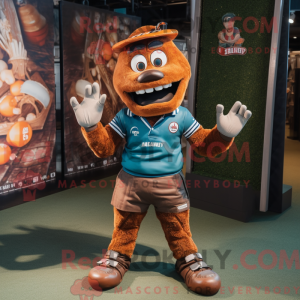 Rust Contortionist mascot...