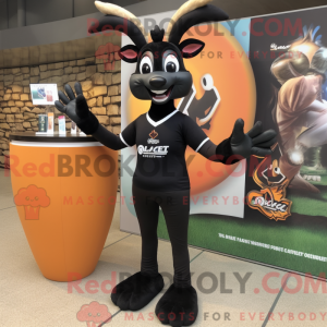 Personaggio mascotte Black...