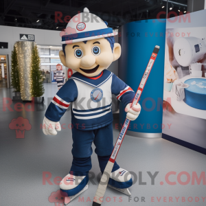 Eishockeyschläger-Maskottch...