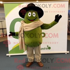 Postava maskota Olive...