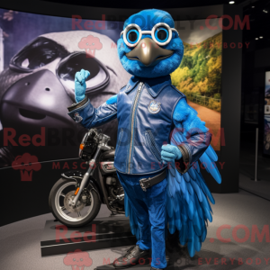 Figura de máscara de pavão...