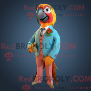 Peach Macaw mascotte...