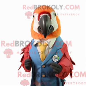 Costume de mascotte d ara...