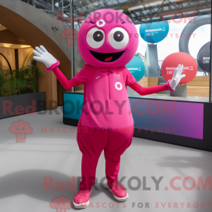 Disfraz de mascota Magenta...