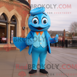 Disfraz de mascota Sky Blue...