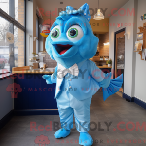 Disfraz de mascota Sky Blue...