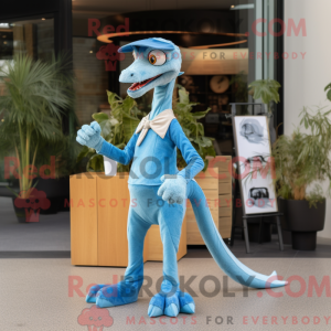 Himmelblå Coelophysis...