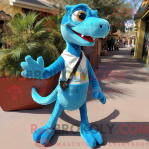 Disfraz de mascota Sky Blue...