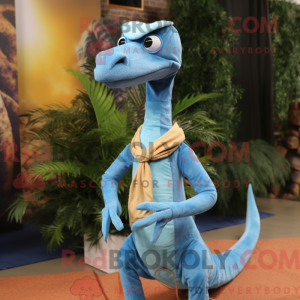 Disfraz de mascota Sky Blue...