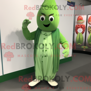 Costume mascotte de céleri...