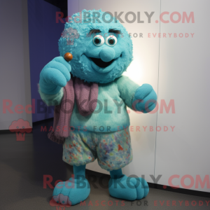 Postava maskota Cyan...